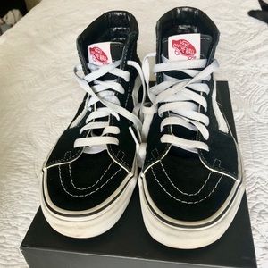 Vans Canvas SK8-HI High Top Sneakers